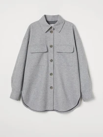 Куртки и дубленки H&M модель 0940695_сірий Фото