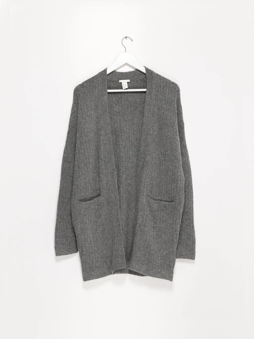 Свитры и кардиганы H&M модель 0390128_сірий Фото