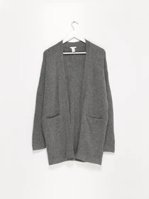 Свитры и кардиганы H&M модель 0390128_сірий Фото