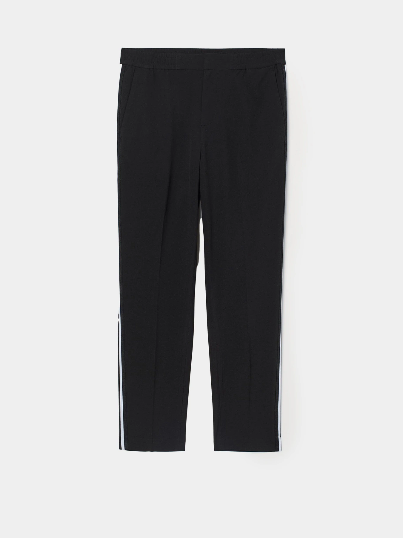 Брюки H&M модель 0942609_чорний з білим Брюки H&M модель 0942609_чорний з білим Фото