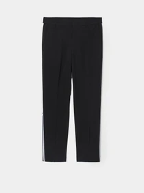 Брюки H&M модель 0942609_чорний з білим Фото