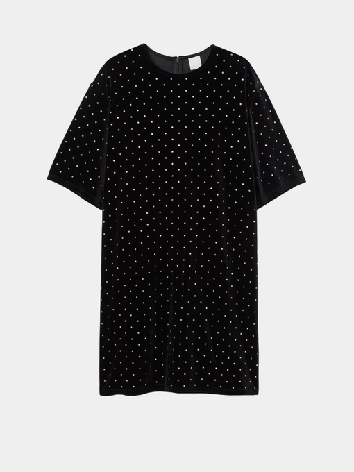 Платья H&M модель 0946800_чорний комб. Фото