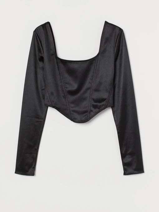 Футболки і поло H&M модель 0949232_чорний Фото