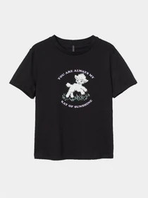 Футболки і поло H&M модель 0950725_чорний комб. Фото