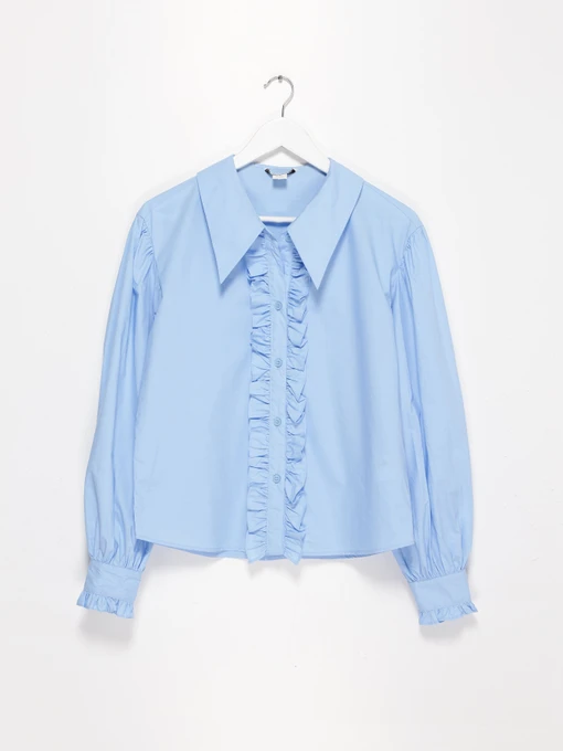 Рубашки H&M модель 0950974_блакитний Фото
