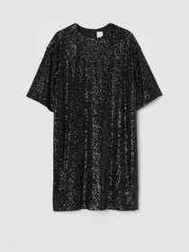 Платья H&M модель 0956560_чорний Фото