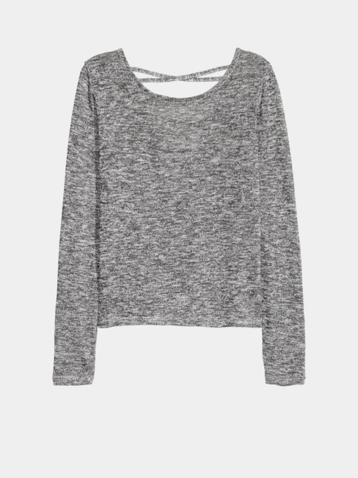 Худі та світшоти H&M модель 0395495_сірий комб. Фото