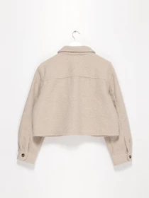 Куртки и дубленки H&M модель 0966502_бежевий Фото