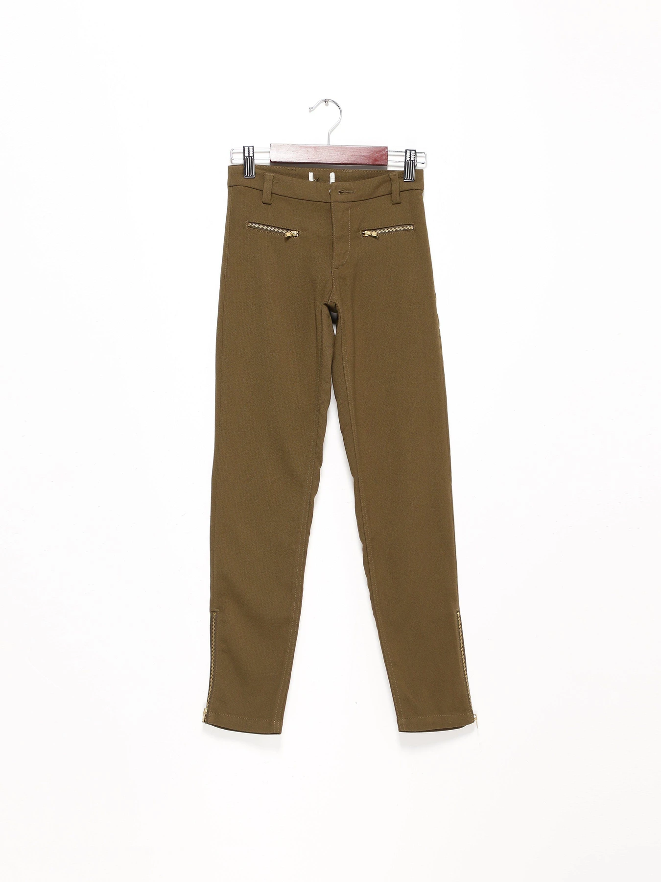 Брюки H&M модель 9557601_хакі Брюки H&M модель 9557601_хакі Фото