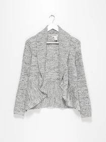 Свитры и кардиганы H&M модель 0138795_білий комб. Фото