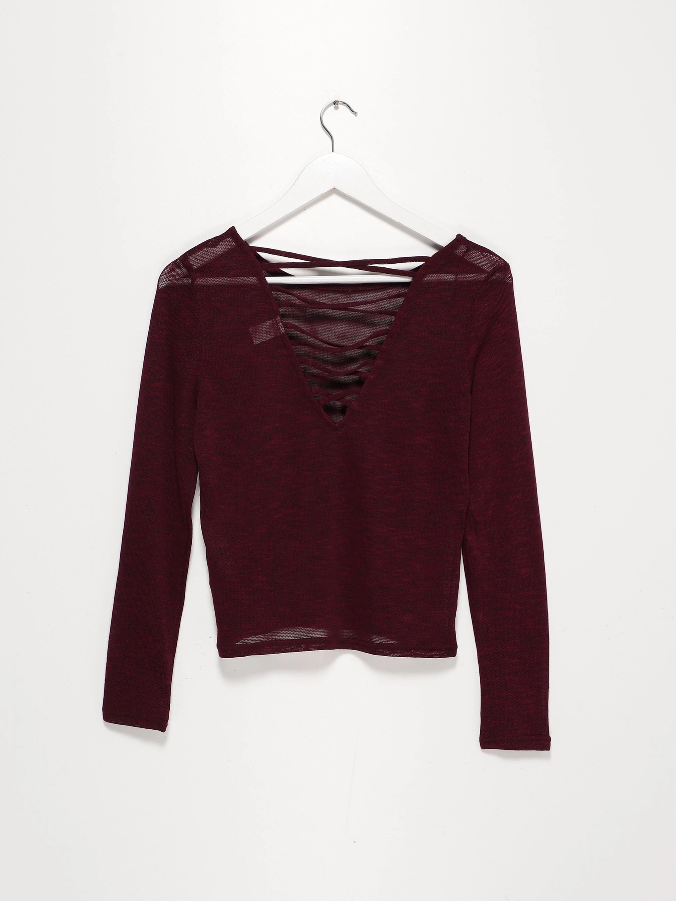 Худі та світшоти H&M модель 0395495_т.бордовий Фото