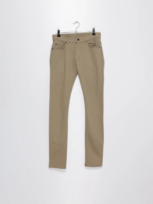 Брюки H&M модель 0148220_бежевий Фото