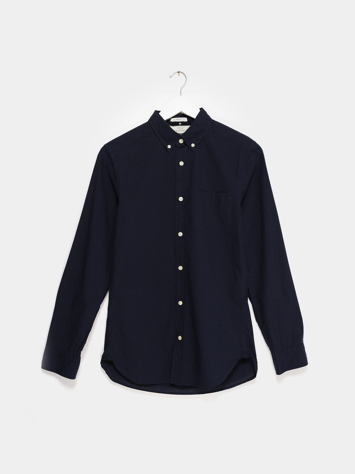 Рубашки H&M модель 0289404_т.синій Фото