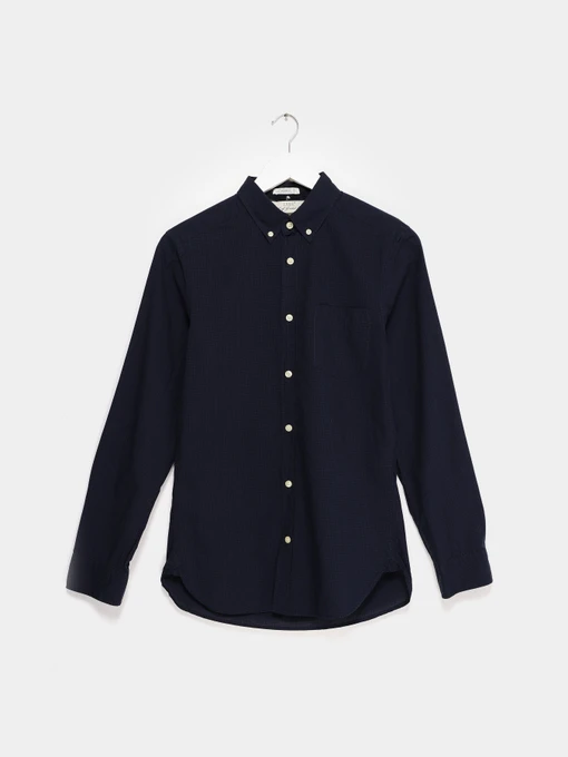 Рубашки H&M модель 0289404_т.синій Фото