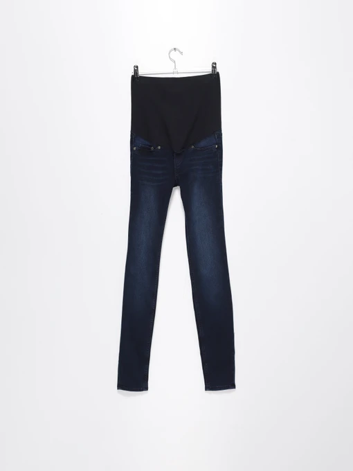 Брюки H&M модель 0300024_т.синій з чорним Фото