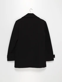 Пальта та плащі H&M модель 0303407_чорний Фото