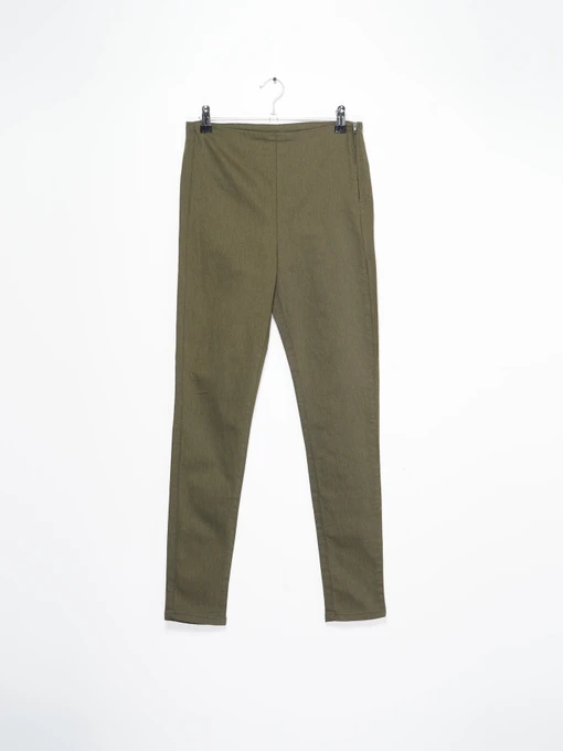 Брюки H&M модель 0304946_хакі Фото