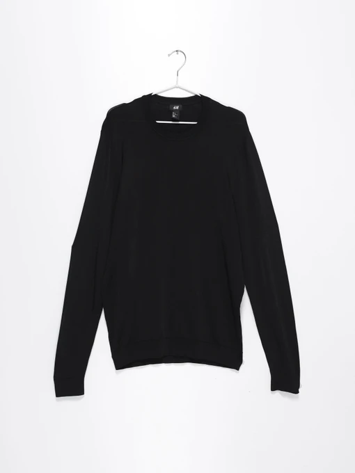 Светри та кардигани H&M модель 0325649_чорний Фото