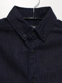 Рубашки H&M модель 0354598_т.синій Фото