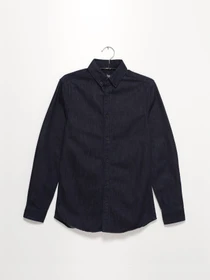 Рубашки H&M модель 0354598_т.синій Фото