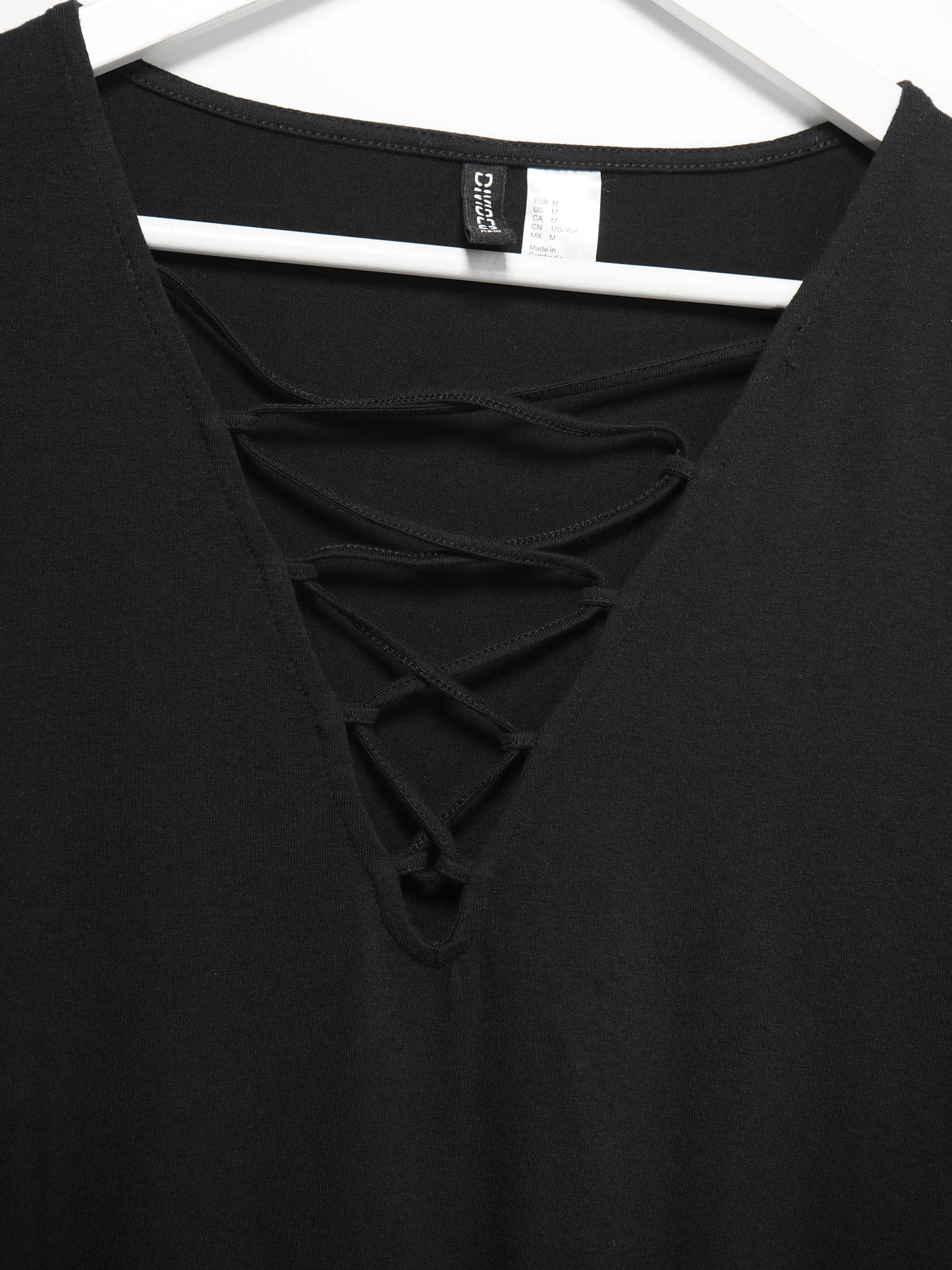 Боді та корсети H&M модель 0362985_чорний Боді та корсети H&M модель 0362985_чорний Фото