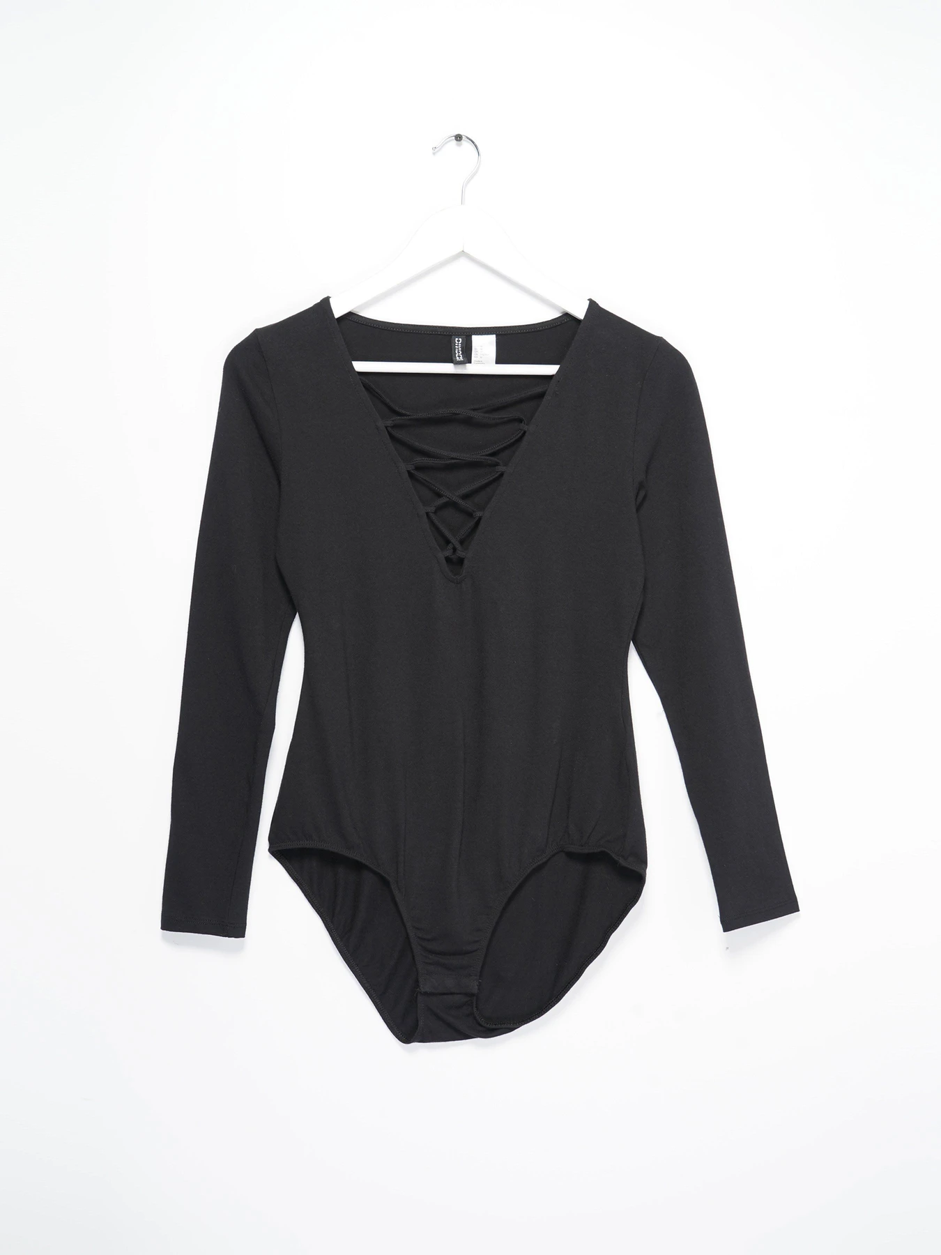 Боді та корсети H&M модель 0362985_чорний Боді та корсети H&M модель 0362985_чорний Фото