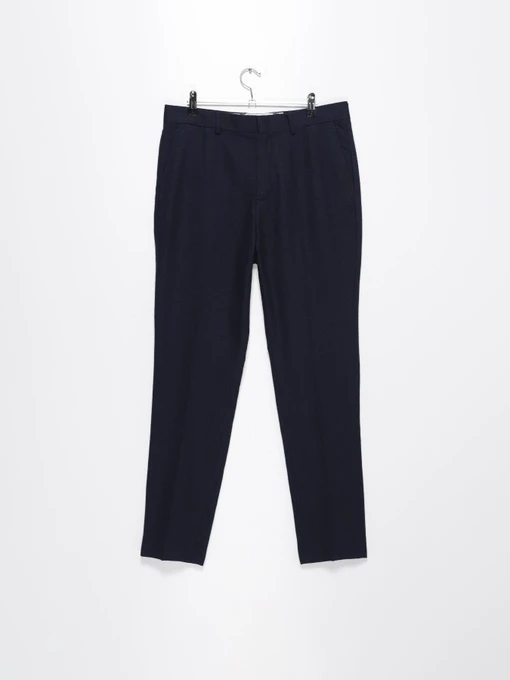 Брюки H&M модель 0386264_т.синій Фото