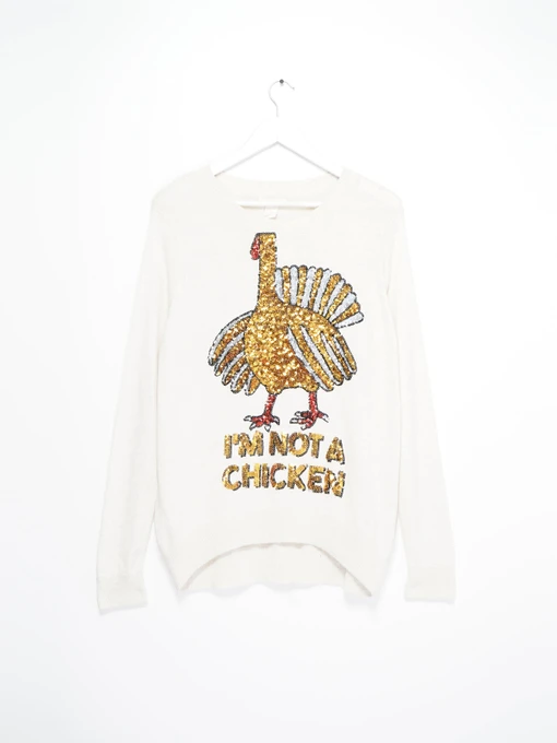 Свитры и кардиганы H&M модель 0390642_молочний комб. Фото