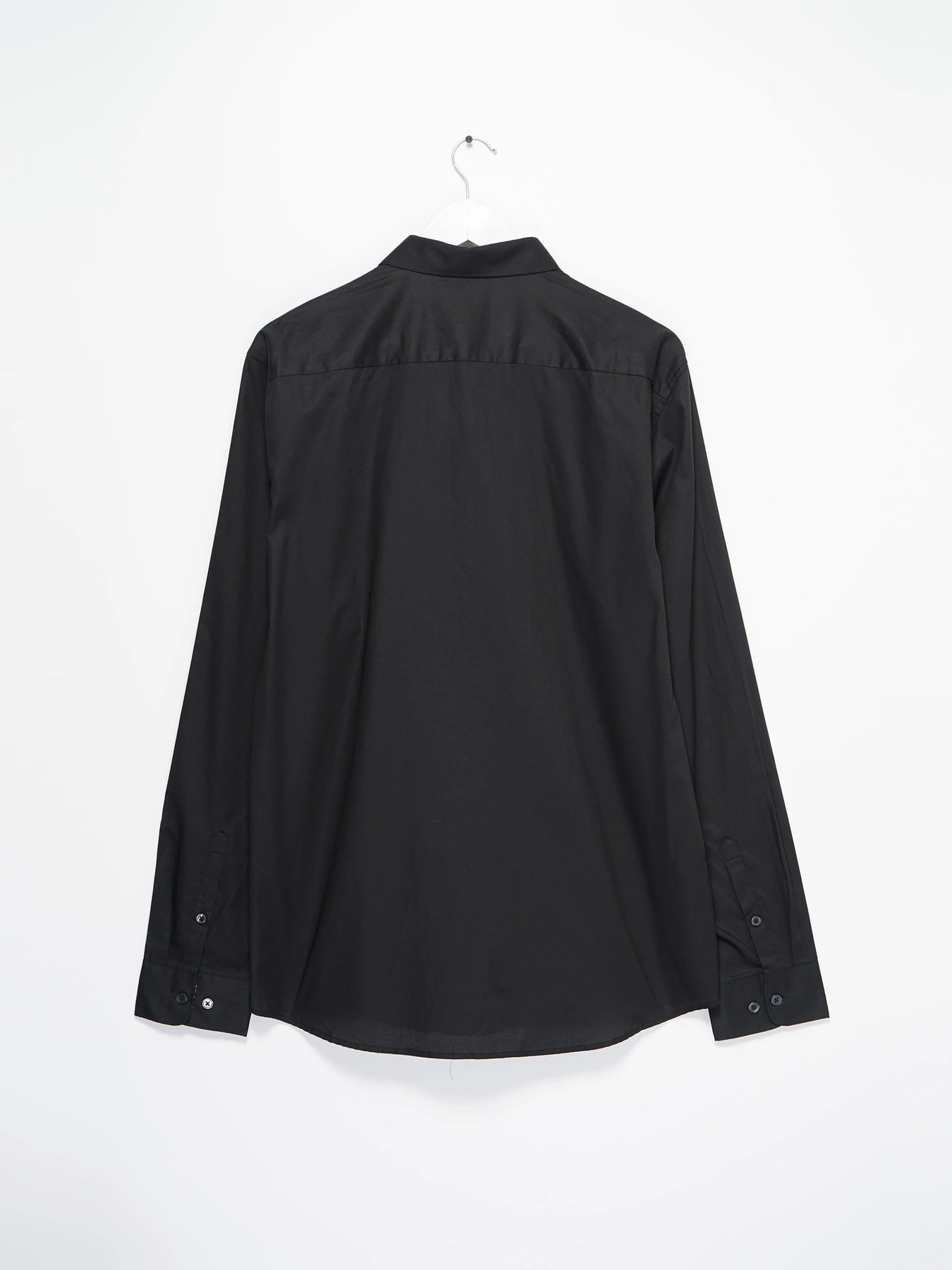 Рубашки H&M модель 0395127_чорний Фото