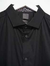 Рубашки H&M модель 0395127_чорний Фото