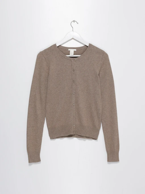 Свитры и кардиганы H&M модель 0396371_бежевий Фото
