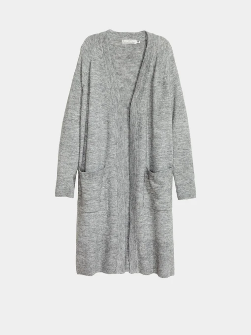 Свитры и кардиганы H&M модель 0404710_сірий Фото