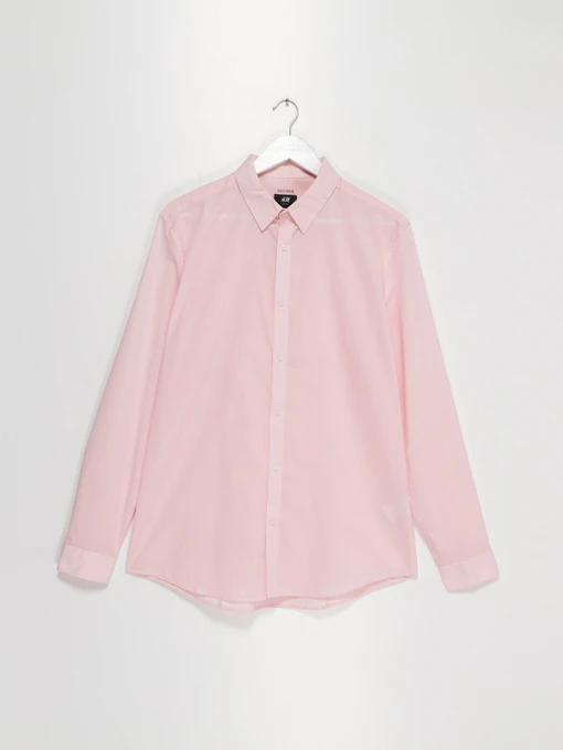 Рубашки H&M модель 0400531_рожевий Фото