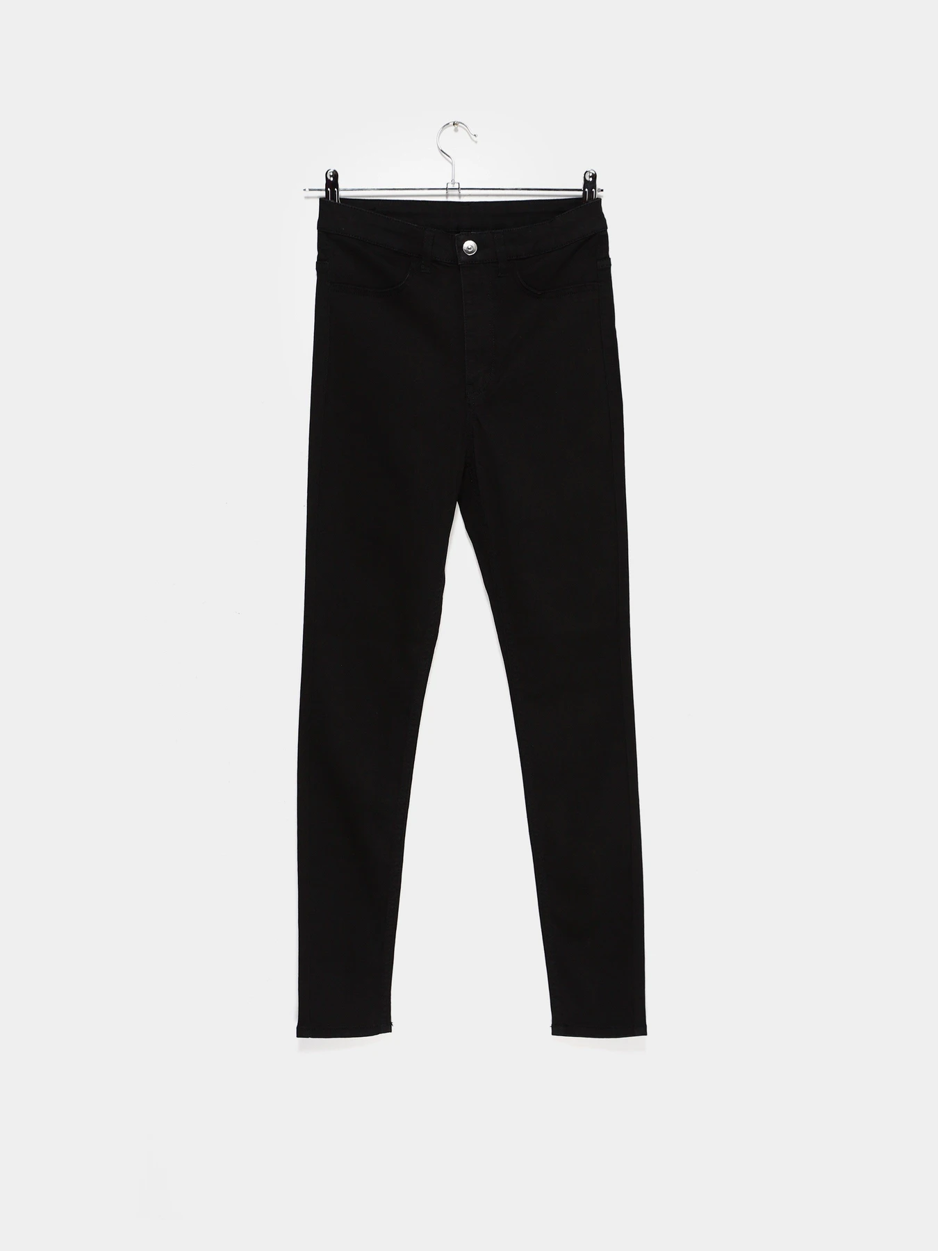 Брюки H&M модель 0416961_чорний Фото