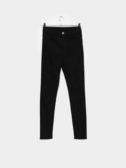 Брюки H&M модель 0416961_чорний Фото