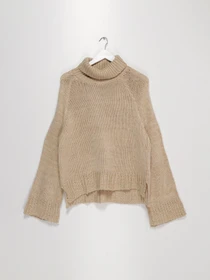 Свитры и кардиганы H&M модель 0419448_бежевий Фото