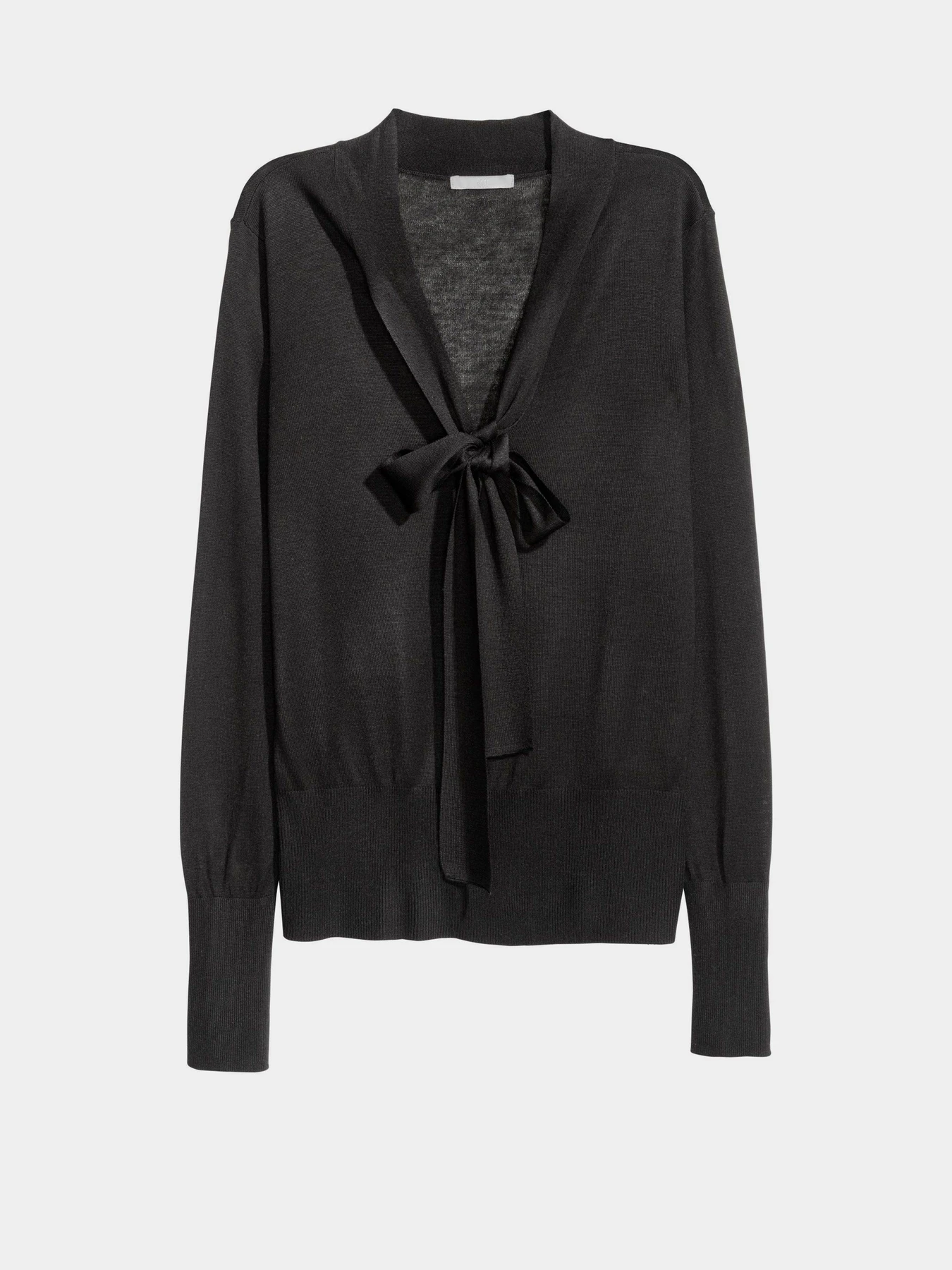 Светри та кардигани H&M модель 0409189_чорний Светри та кардигани H&M модель 0409189_чорний Фото