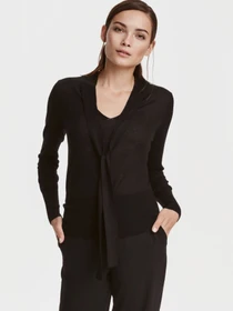 Светри та кардигани H&M модель 0409189_чорний Фото