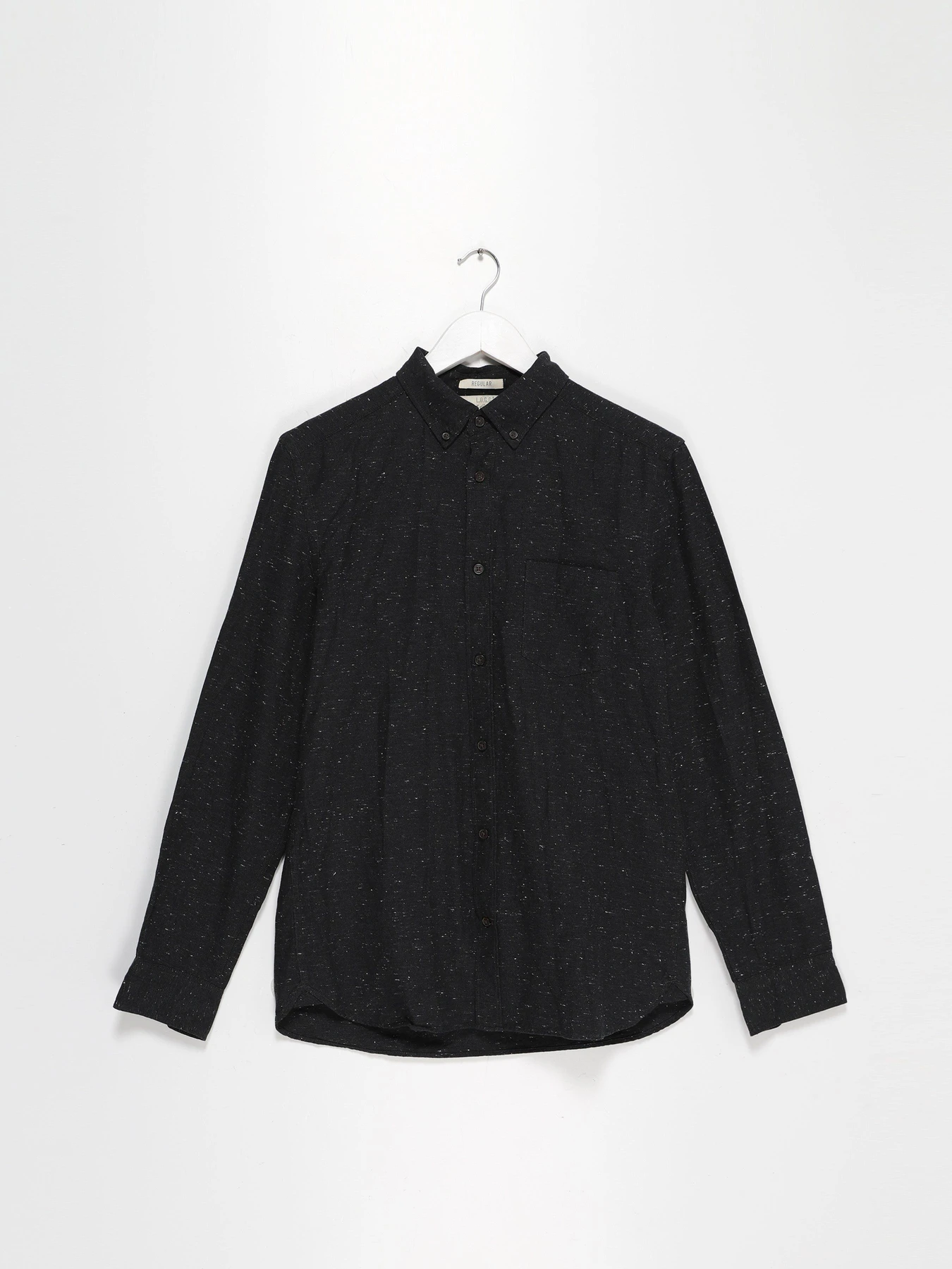 Рубашки H&M модель 0422823_чорний з білим Фото