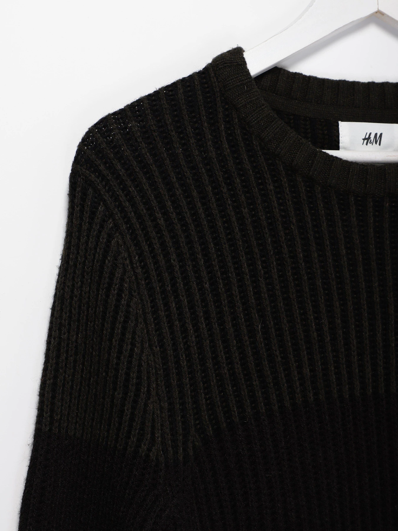 Светри та кардигани H&M модель 0426258_т.хакі комб. Фото