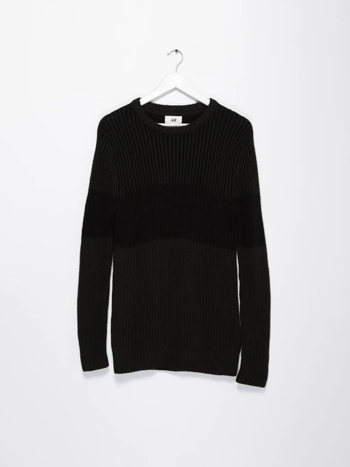Светри та кардигани H&M модель 0426258_т.хакі комб. Фото