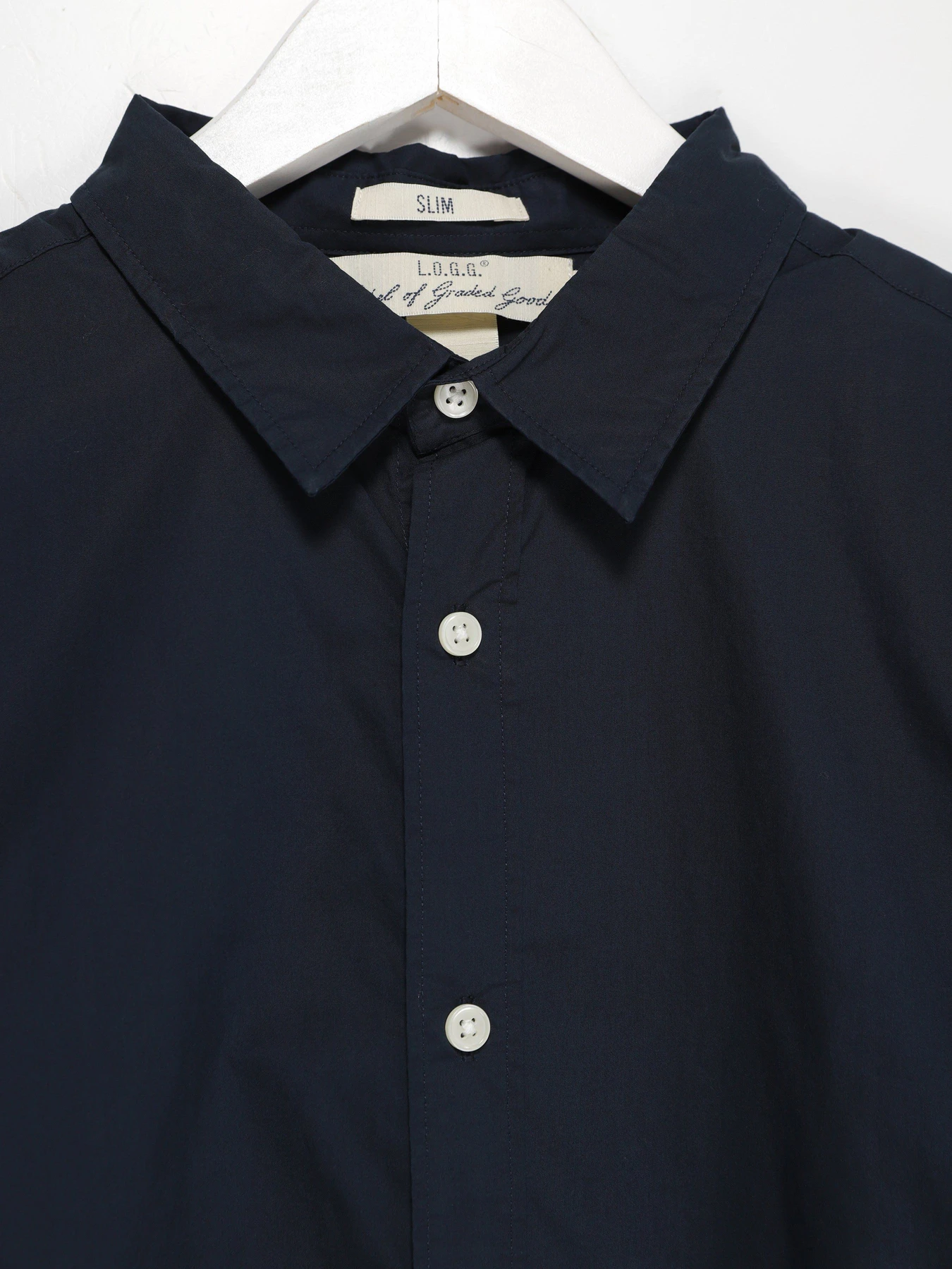 Рубашки H&M модель 0436711_т.синій Рубашки H&M модель 0436711_т.синій Фото