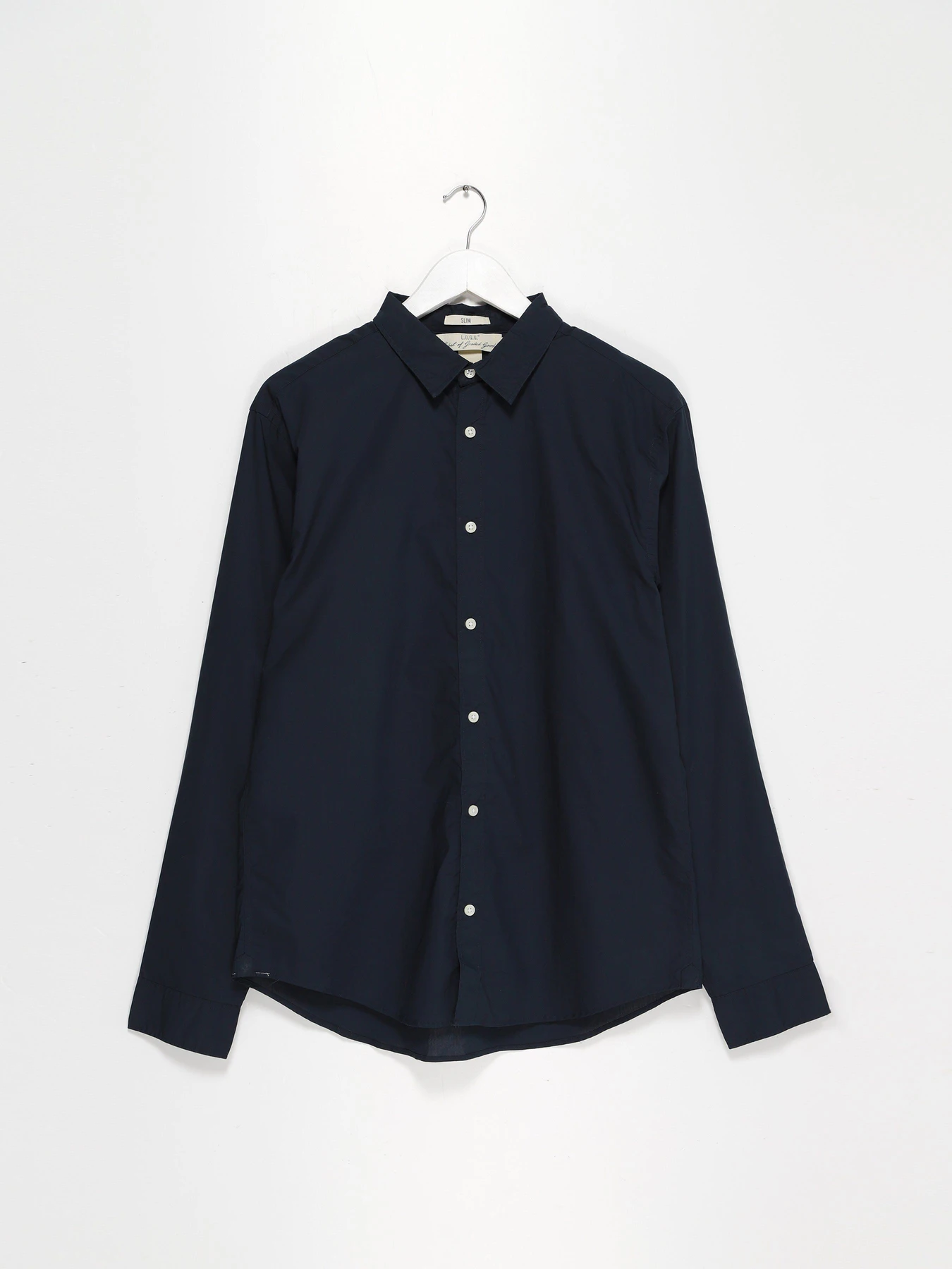 Рубашки H&M модель 0436711_т.синій Рубашки H&M модель 0436711_т.синій Фото