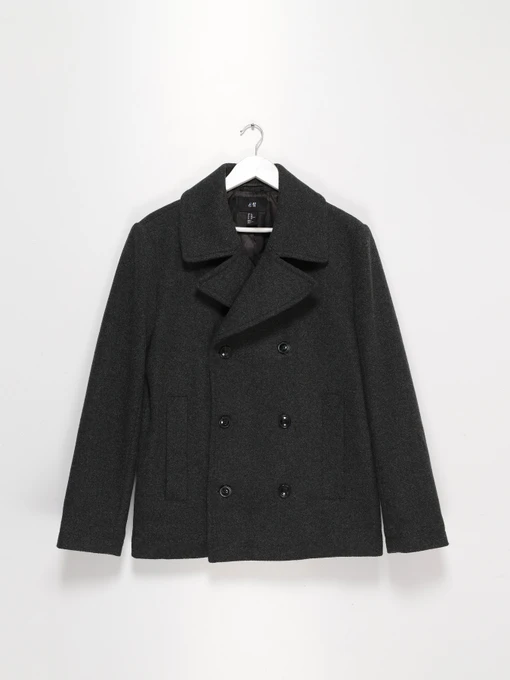Пальто и плащи H&M модель 0438941_т.сірий Фото