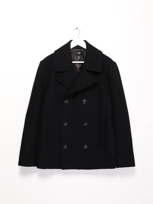 Пальто и плащи H&M модель 0438941_чорний Фото