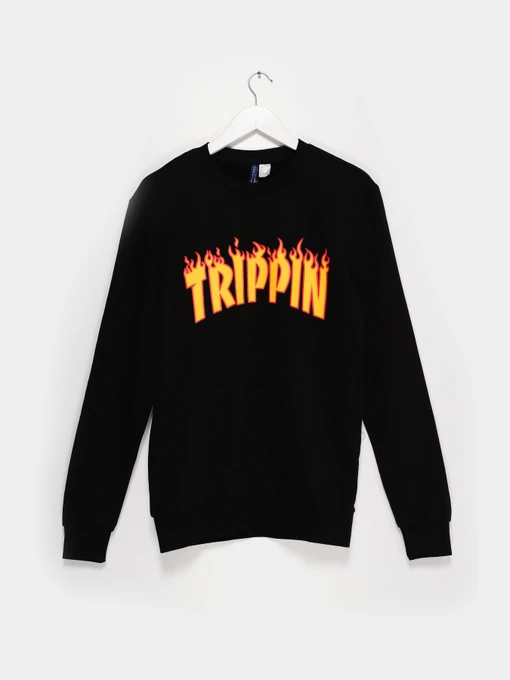 Худі та світшоти H&M модель 0441380_чорний комб. Фото