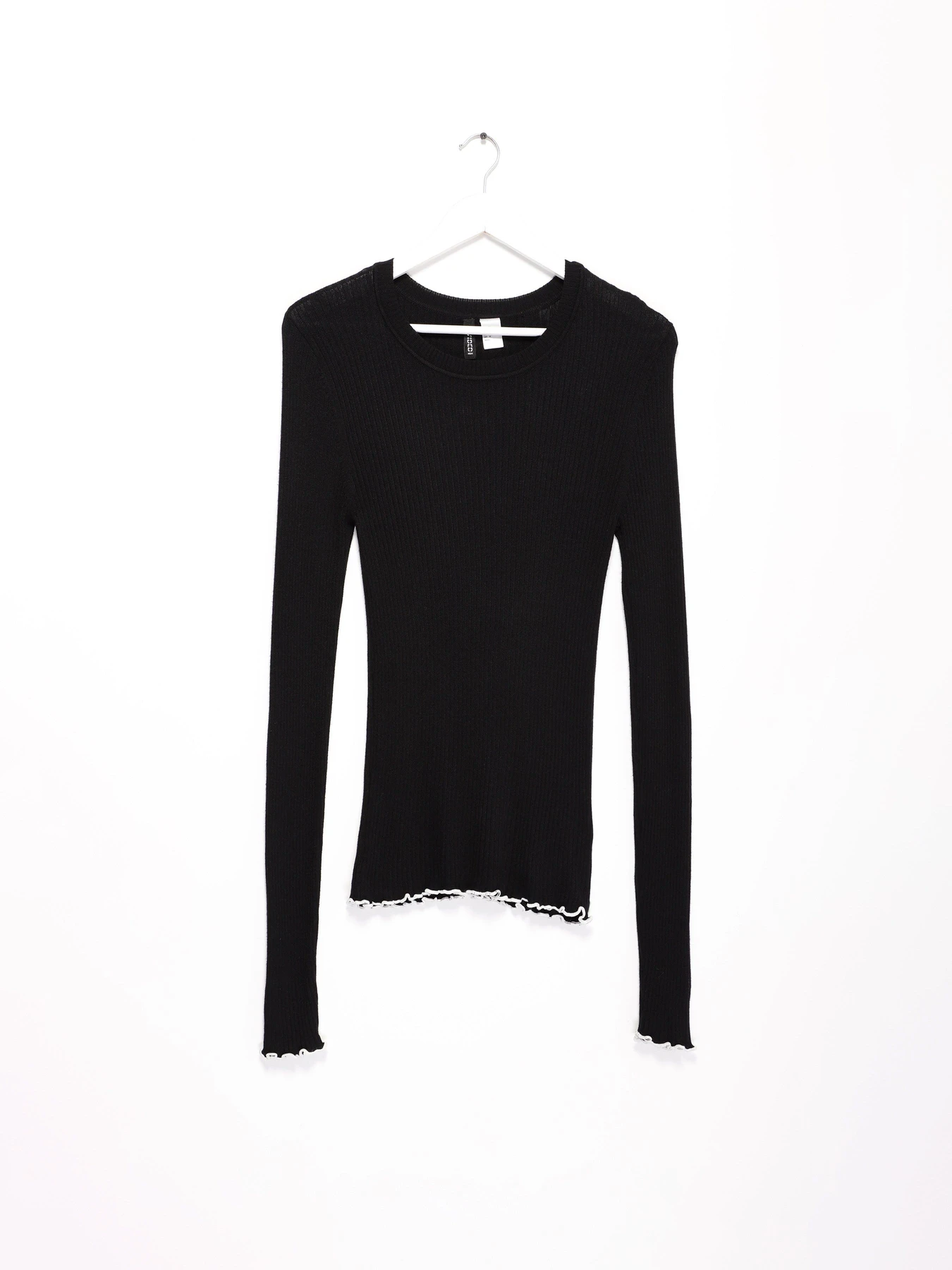 Свитры и кардиганы H&M модель 0441791_чорний Фото