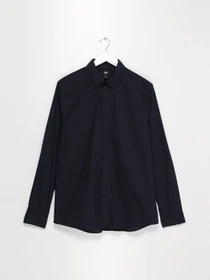 Рубашки H&M модель 0450996_т.синій Фото