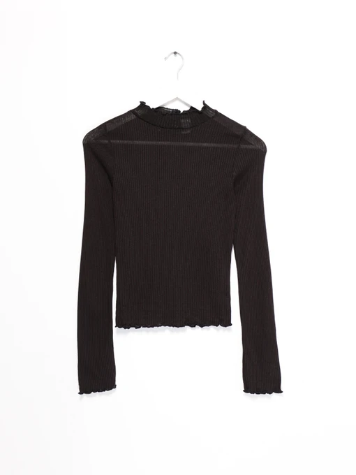 Свитры и кардиганы H&M модель 0453762_чорний Фото