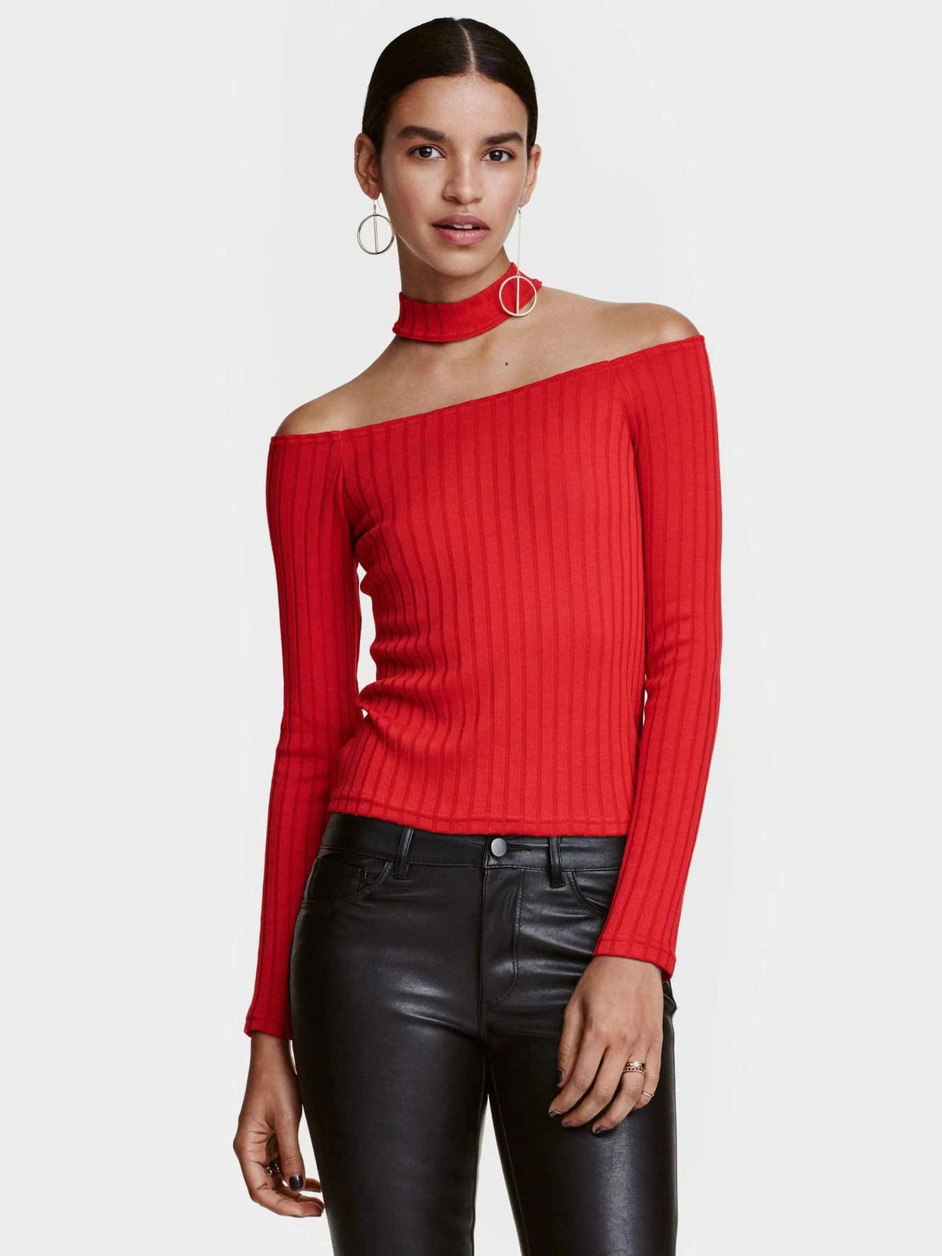 Худі та світшоти H&M модель 0423107_червоний Фото